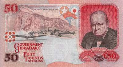 Beschrijving achterzijde: CHURCHILL